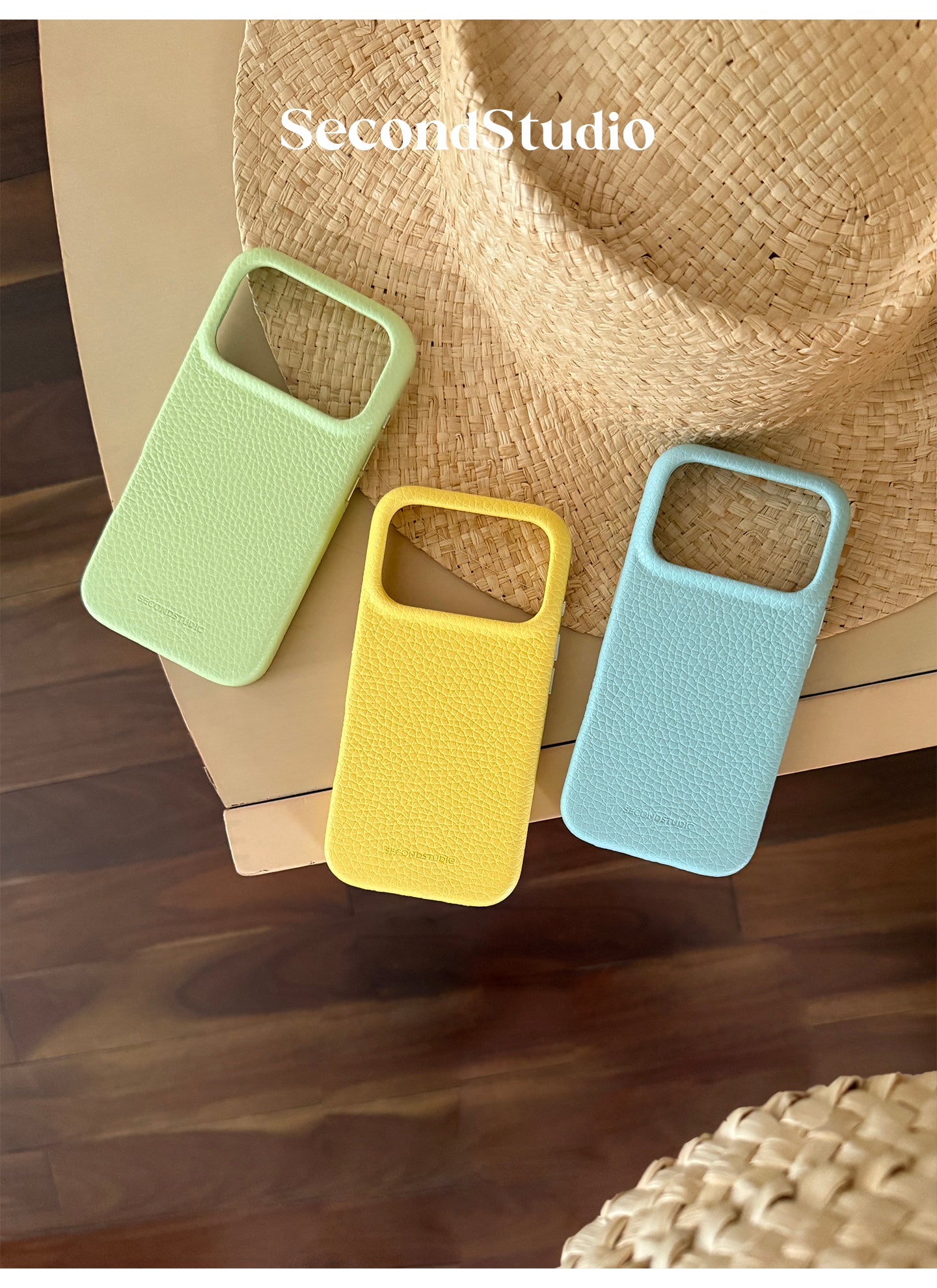 Premium Pebbled Microfiber Leather MagSafe-Compatible iPhone Case