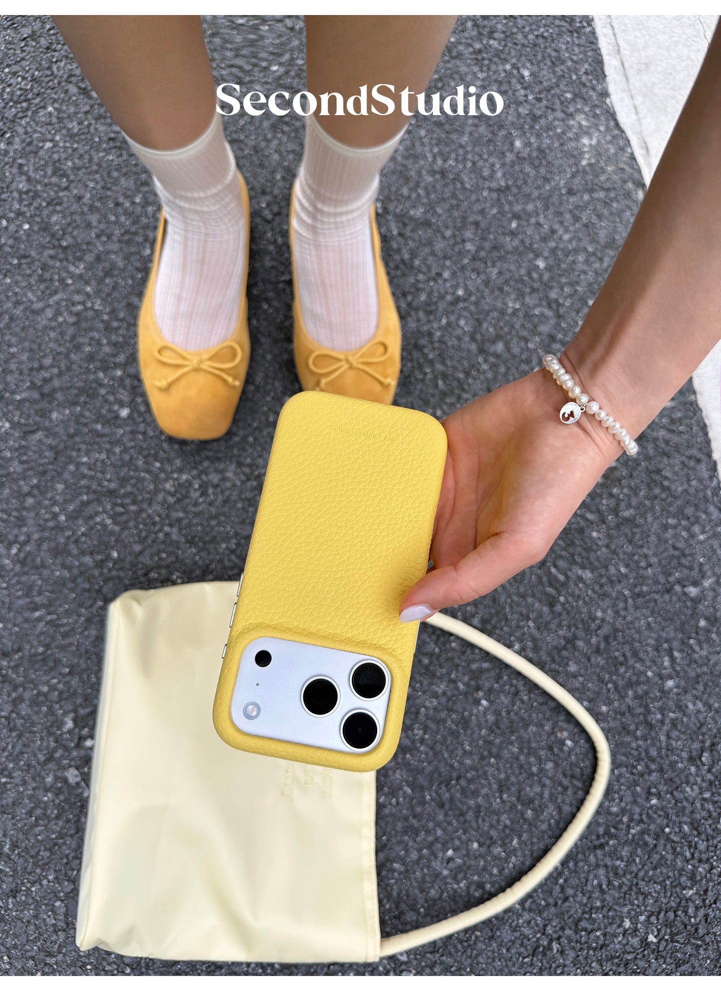 Premium Pebbled Microfiber Leather MagSafe-Compatible iPhone Case